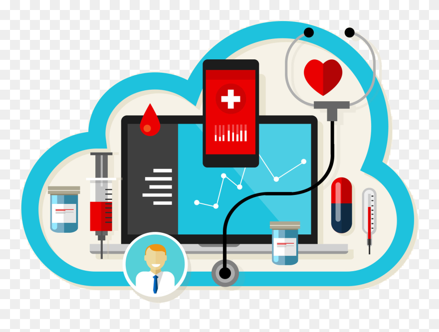 Medical Cloud System Clipart