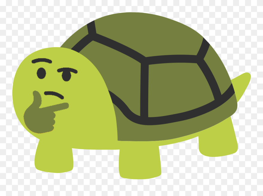 Turtle Emoji Clipart