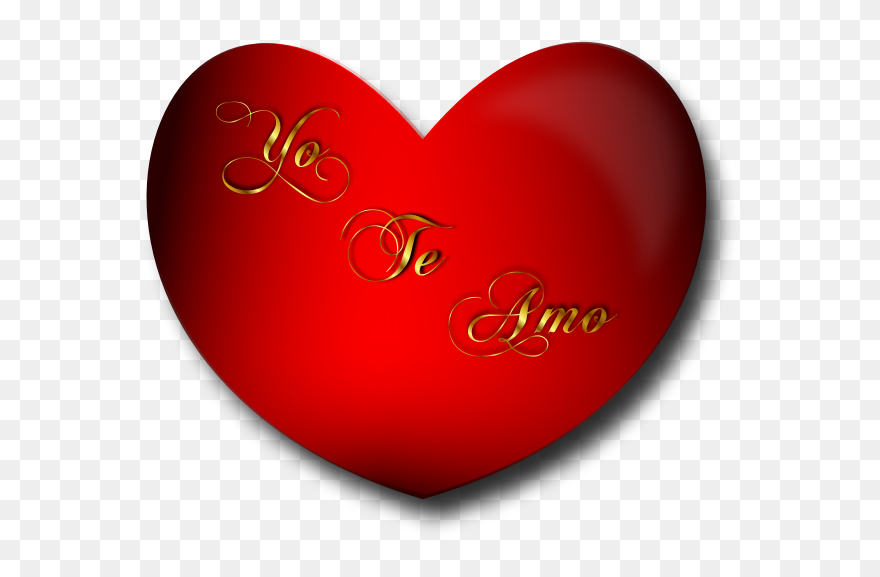 Corazon Yo Te Amo - Love You By Heart Clipart