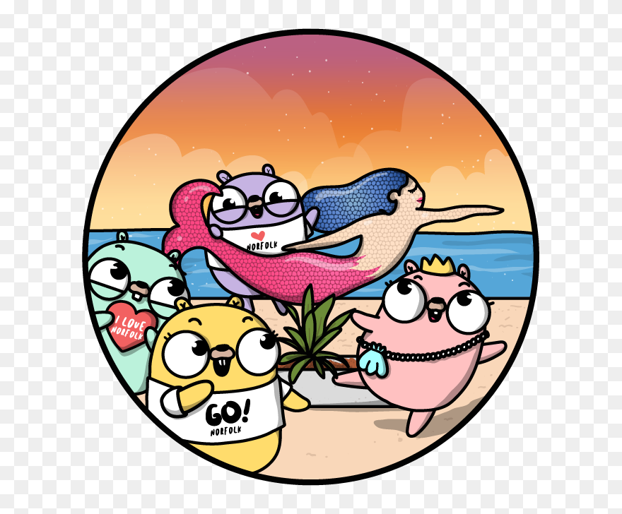 Norfolk Gopher Logo - Cartoon Clipart