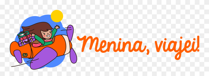 Menina, Viajei Clipart