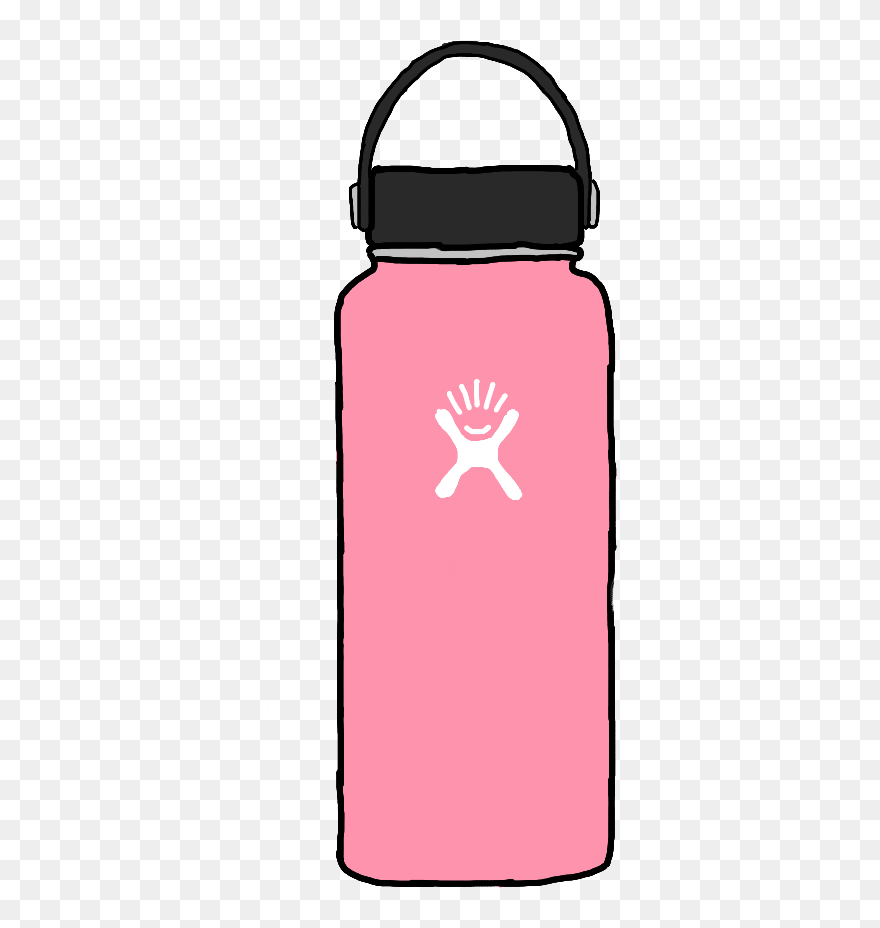 #hydroflask #pink #pastelpink #cute #asthetic #vsco - Lilac Hydro Flask 32 Oz Clipart