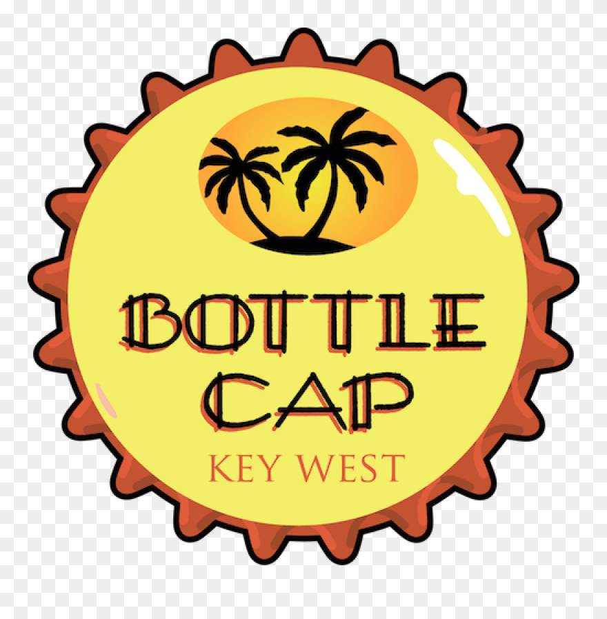 Bottle Cap Key West Clipart