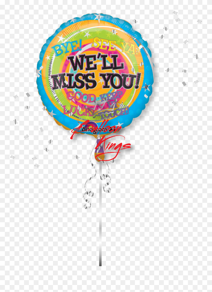 Well Miss You - Happy Retirement We Will Miss You Clipart