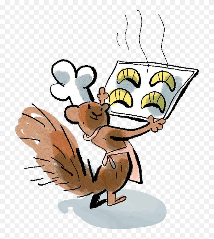 Ecureuil - Cartoon Clipart