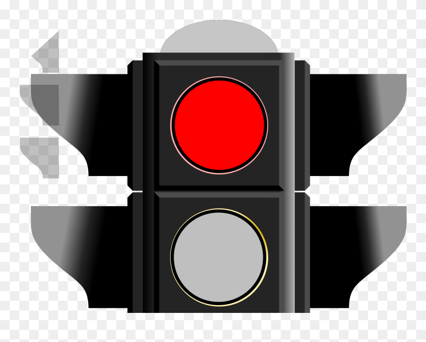 Red Traffic Light Clipart