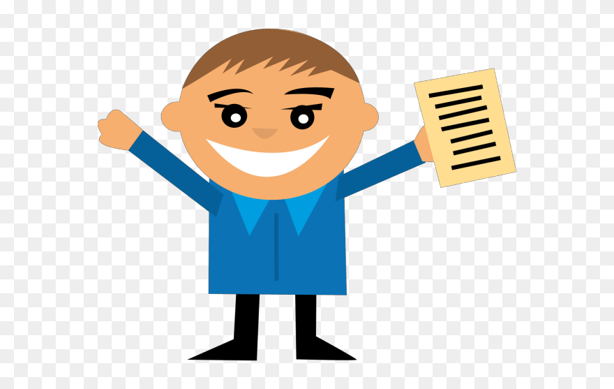 Happy Student Png Cartoon Clipart