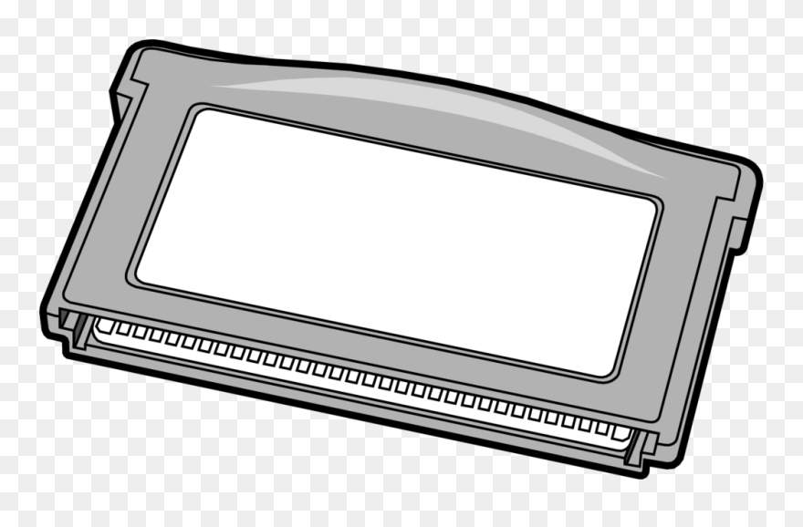 Blank Game Boy Cartridge Clipart