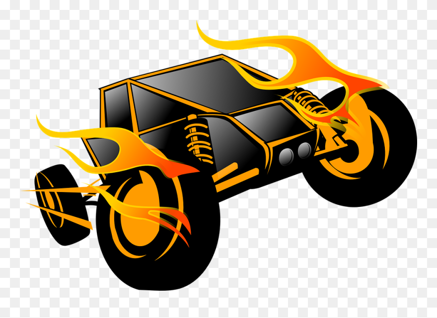Thrill To More Than 50 Rides And Attractions At The - Car Race Logo Png Clipart
