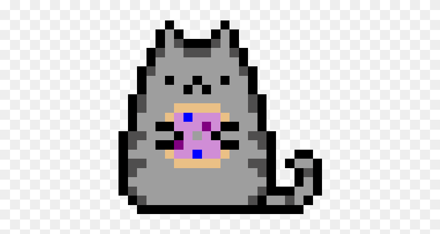 Pixel Art Pusheen Clipart