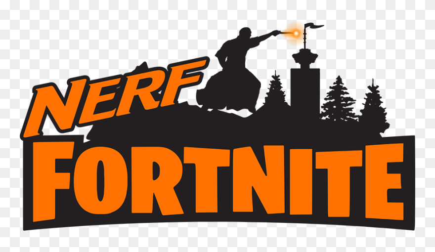 Nerf - Fortnite Birthday Party With Nerf Clipart