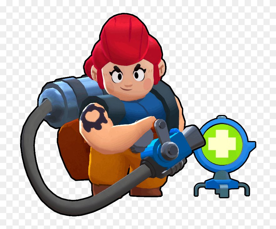 Pam From Brawl Stars Clipart