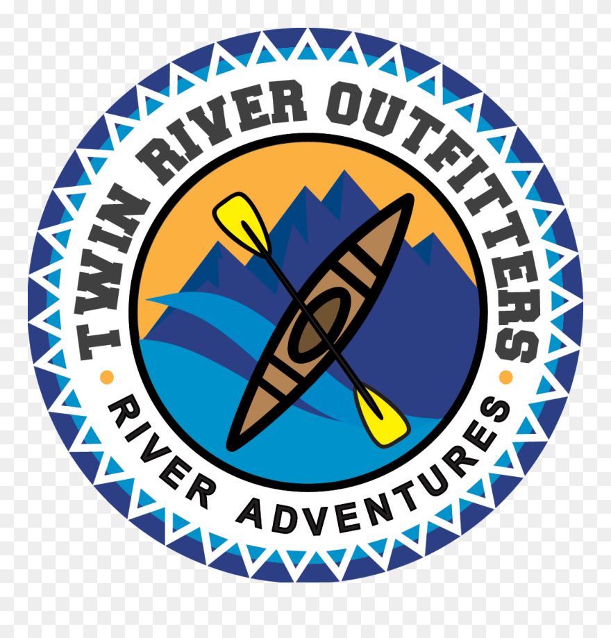 Twin River Outfitters - Emblem Clipart