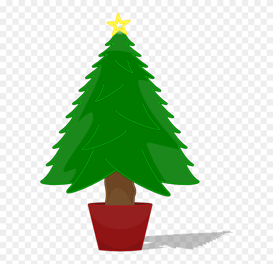 Christmas Tree Clip Art - Png Download