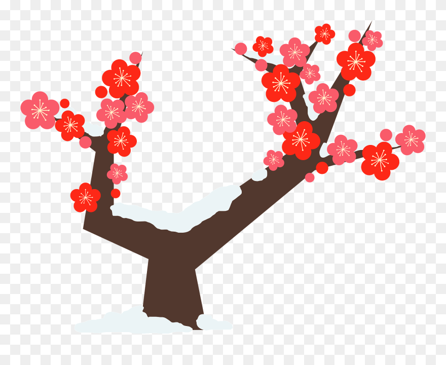 梅 の 木 イラスト 無料 Clipart