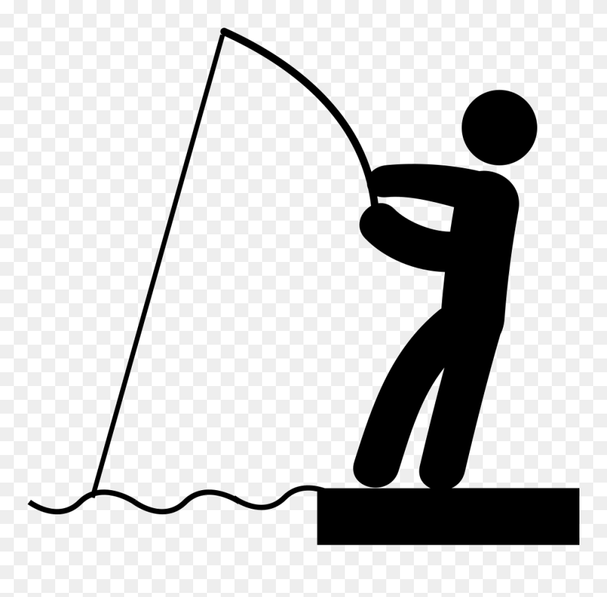 Fishing Clip Fisher - Icon Fishing Png Transparent Png