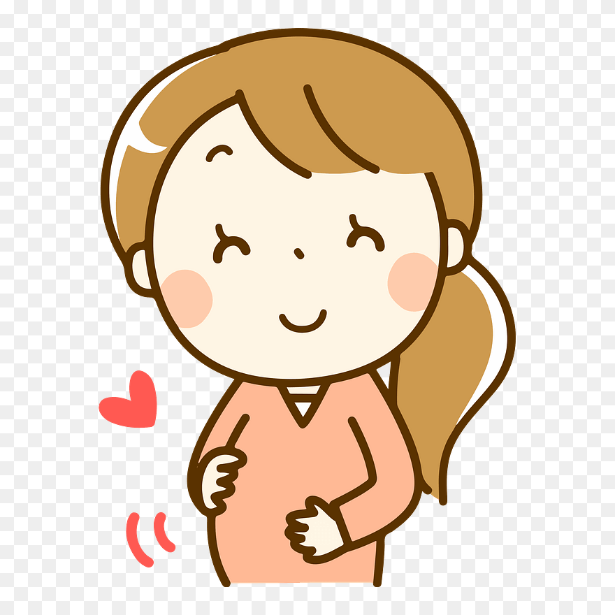 Pregnancy Maternity Clipart - 産後 骨盤 矯正 イラスト - Png Download