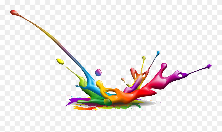 Paint Splash Background Png Clipart
