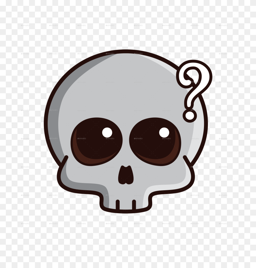 Skull Funny Clipart