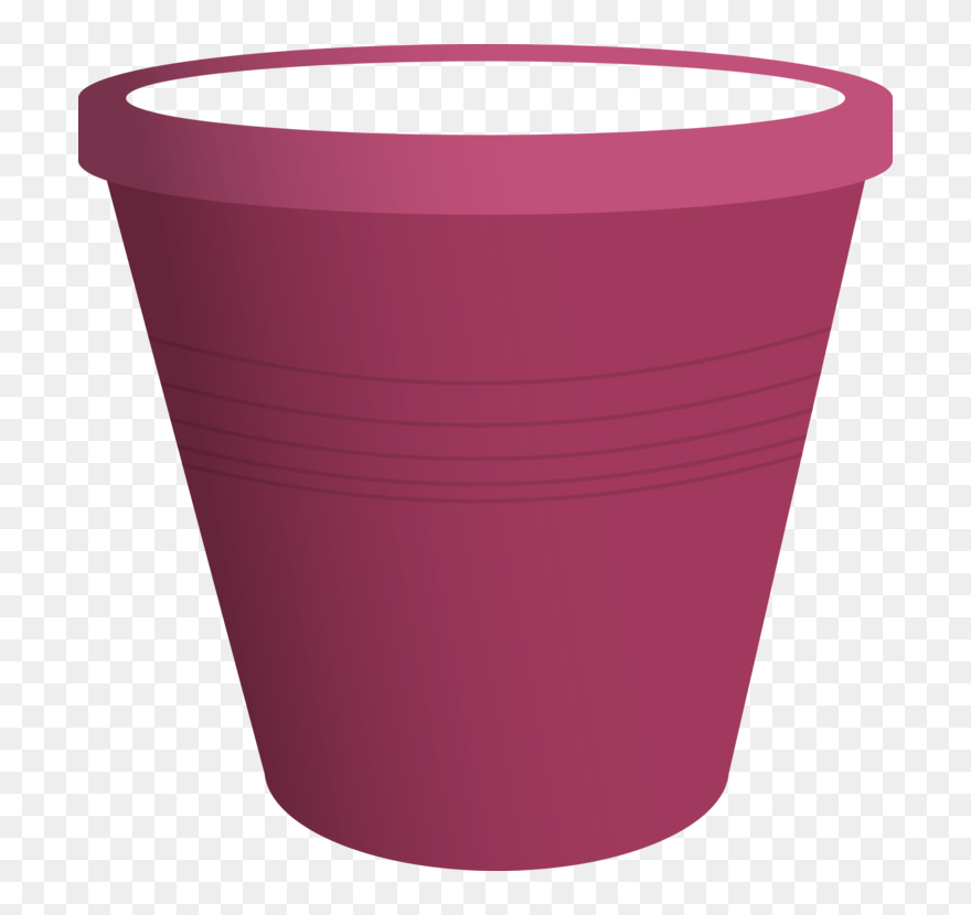 Lid,cup,purple - Bucket Png Pink Clipart