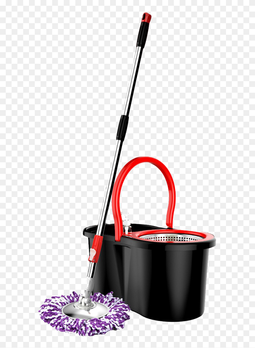 Mop Png File - Mop And Bucket Png Clipart