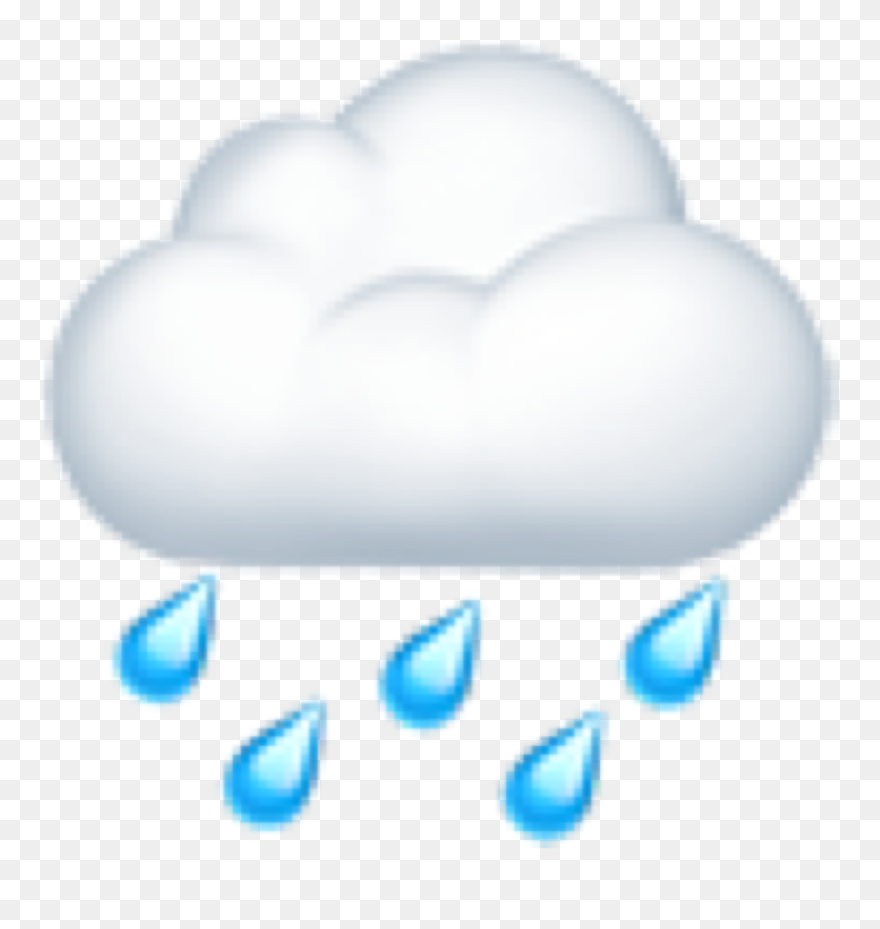 Download rain emoji iphoneemoji rainyday freetoedit Rainy And