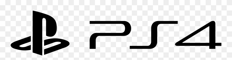 Confetti Clipart Black And White - Playstation 4 Slim Logo - Png Download