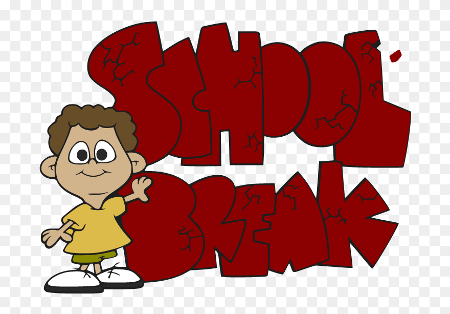Break In The School Clipart
