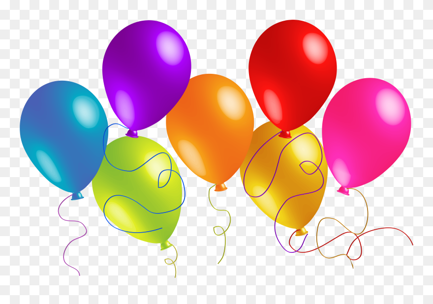 Balloon Clip Art - Transparent Background Balloons Clipart - Png Download