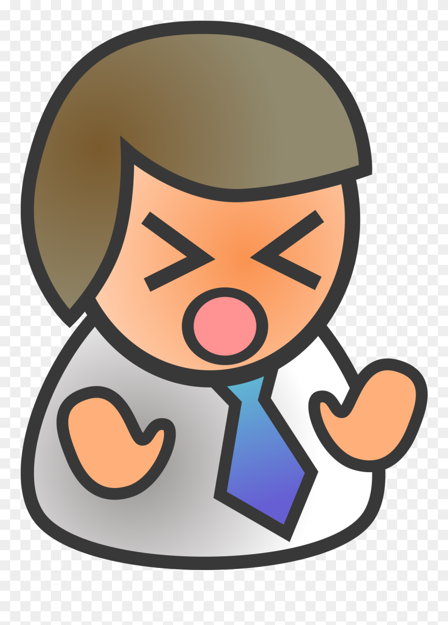 Angry Person Clipart - Png Download