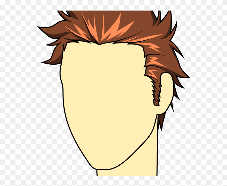 Transparent Ponytail Clipart - Cartoon - Png Download