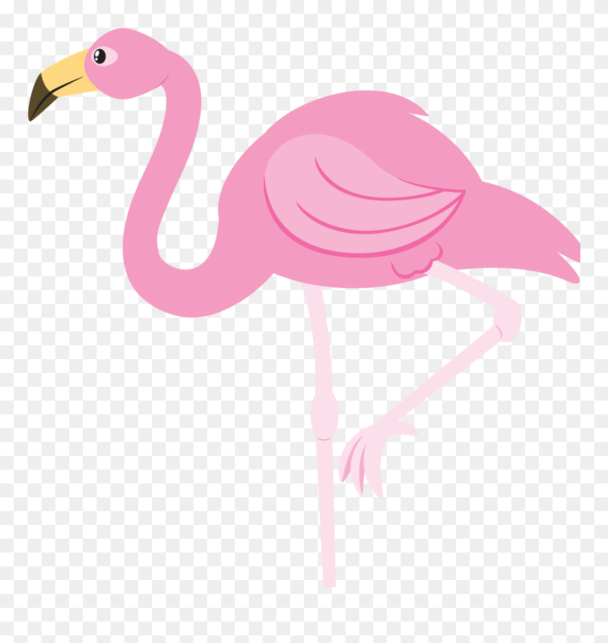 Flamingo Clip Art - Clip Art Flamingo Png Transparent Png