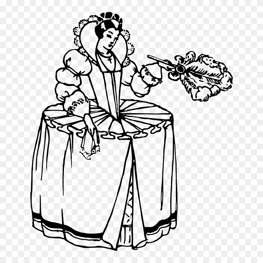 Farthingale - Farthingale Png Clipart