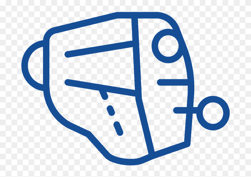 Invisible In Canal - Hearing Aid Clipart