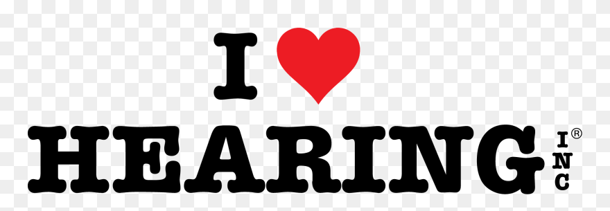 I Love Hearing - Love Clipart