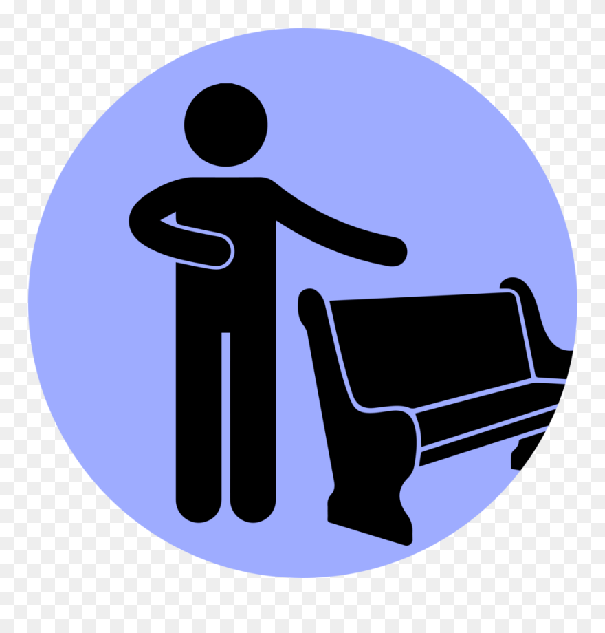 Usher Icon Blue - Usher Icon Clipart