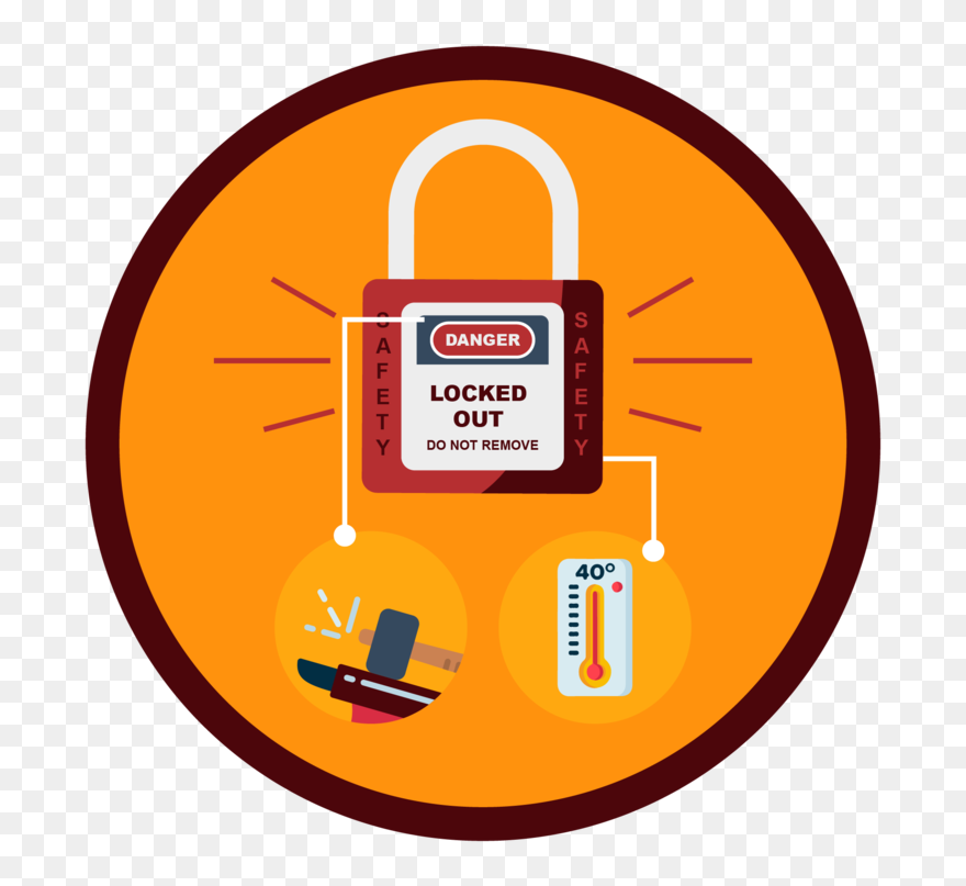 Durable Tradesafe Loto Lock1 - Blue Budget Icon Png Clipart