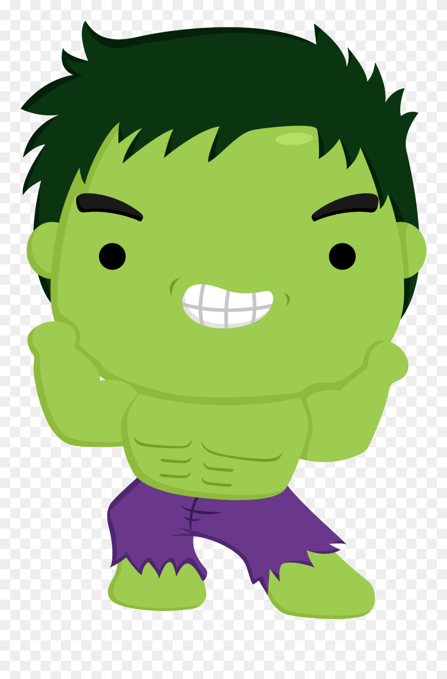 #superheroe #hulk #baby - Baby Hulk Clipart - Png Download