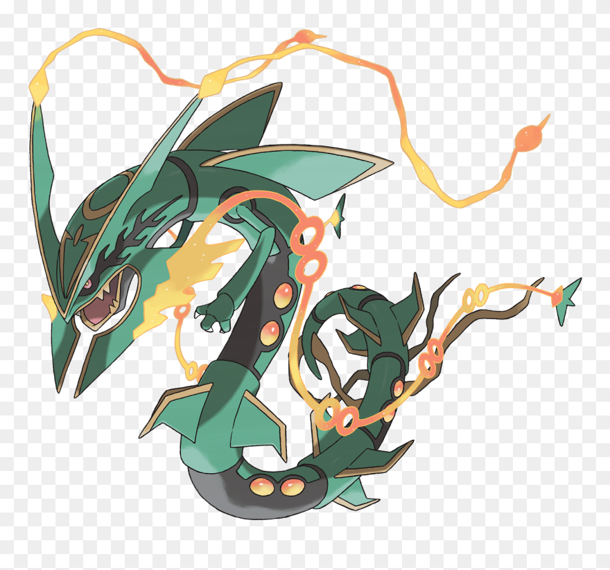 Kuuichigo - Mega Rayquaza Primal Groudon Clipart