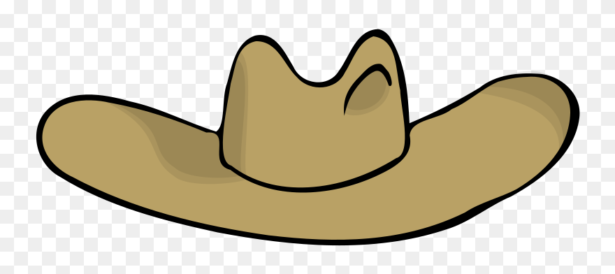 Cartoon Cowboy Hat Clipart - Cartoon Cowboy Hat Transparent - Png Download