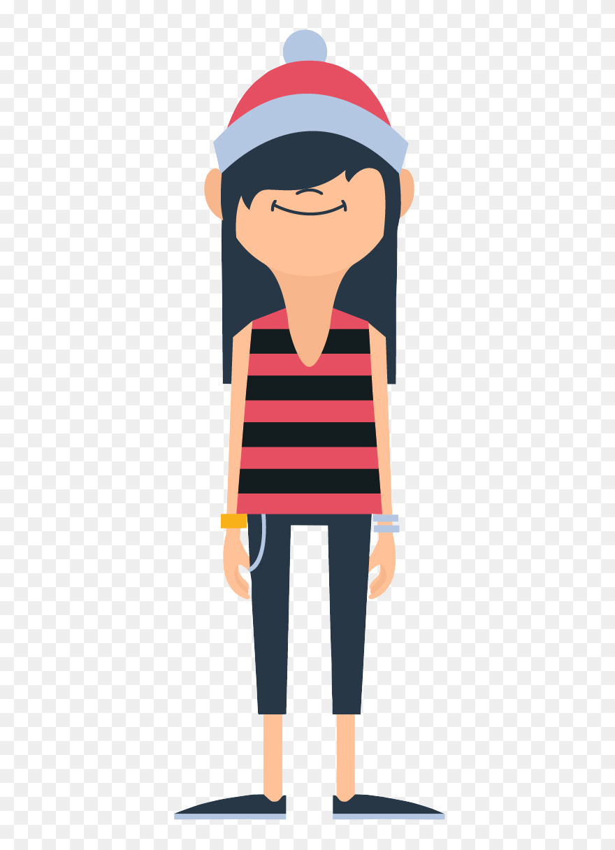 Design Teenagers Illustration Clipart