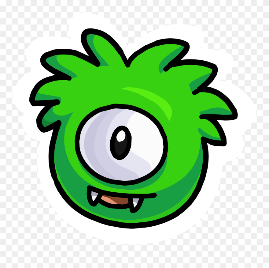 Alien Puffle Clipart