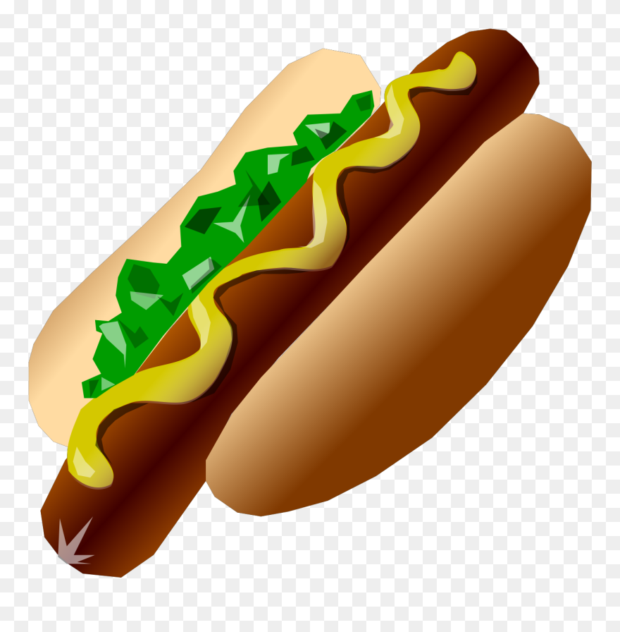 Hot Dog Clip Art - Png Download