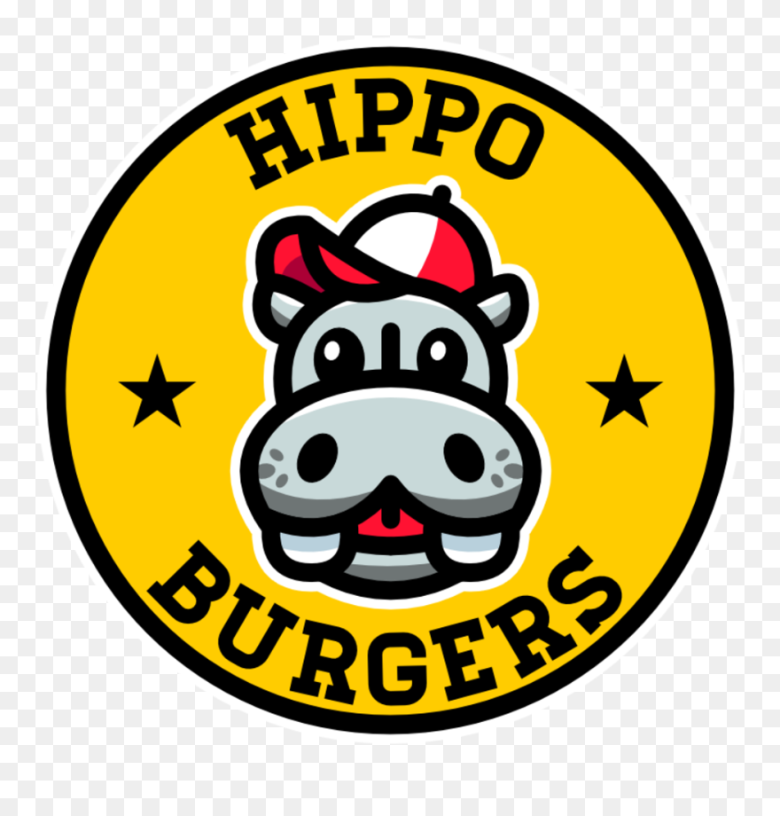Hippo Burgers Clipart