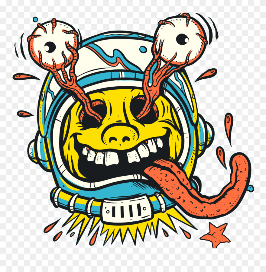 Astronaut Logo Clipart