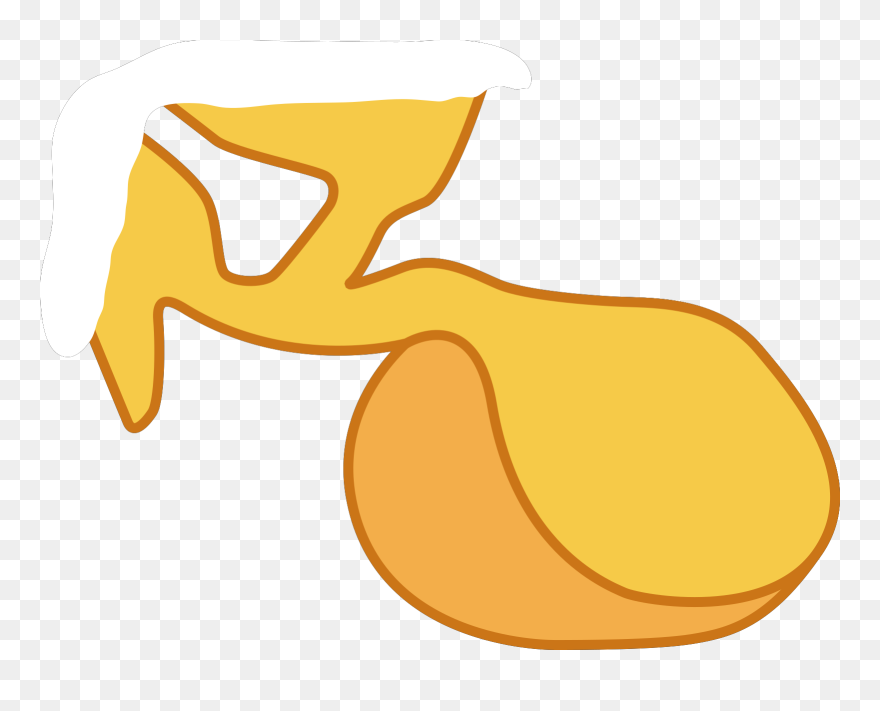 Posterior Pituitary Gland Cartoon Clipart