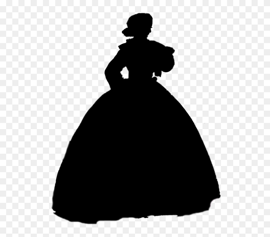 Princess Tiana And The Frog Silhouette Clipart