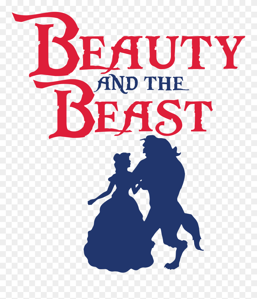 Beauty And The Beast Logo With Belle And The Beast - Beauty And The Beast Logo Clipart