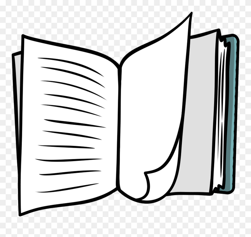 Book Page Clip Art - Png Download