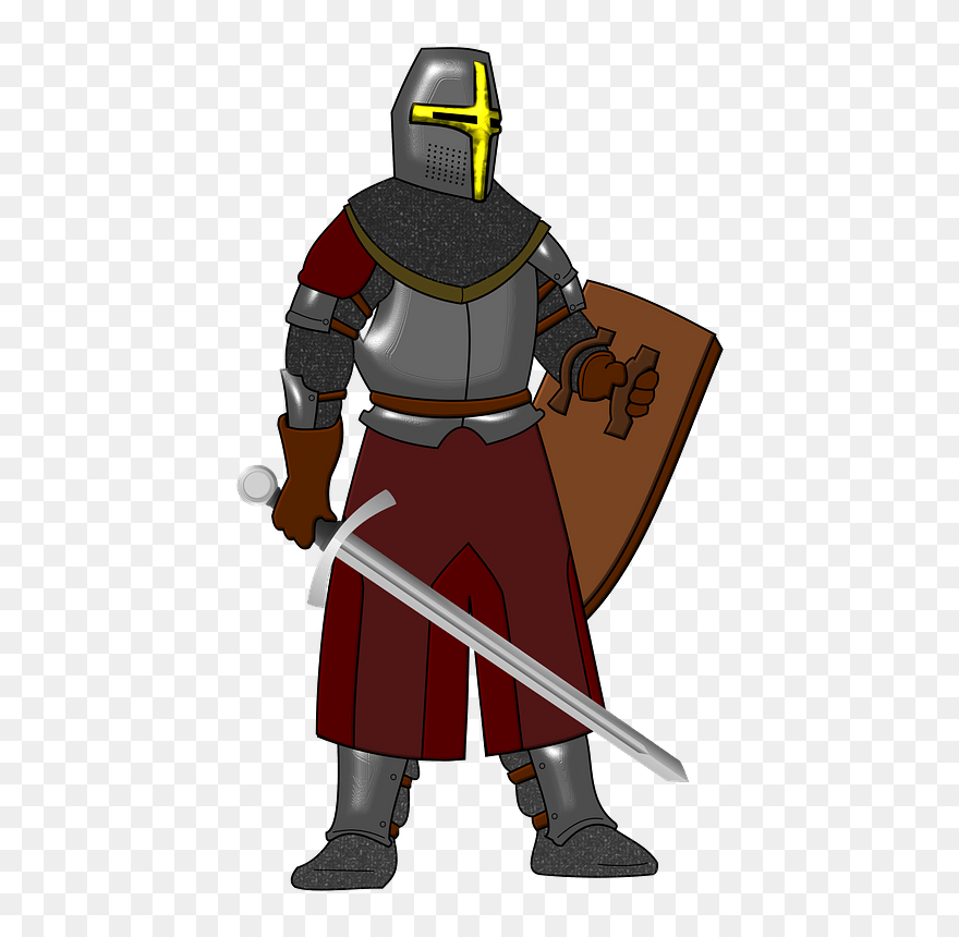 Knight Clipart - People In Armor - Png Download